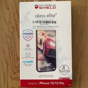 ZAGG iPhone 12/12Pro InvisibleShield Phone Screen Protector
